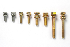 六角螺栓、彈簧墊圈和平墊圈組合件Q146(GB9074.17 系列) 系列